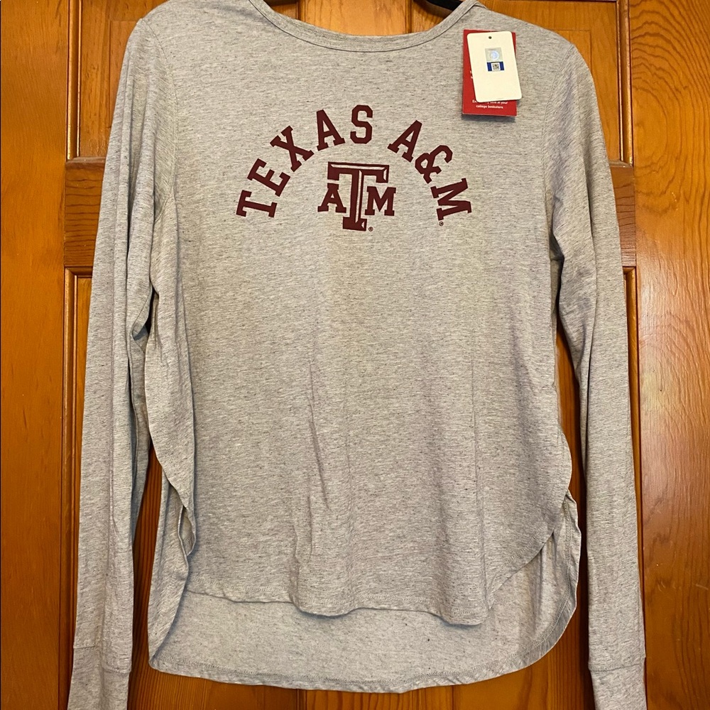Texas A&M Aggie Red Shirt athleisure long sleeve